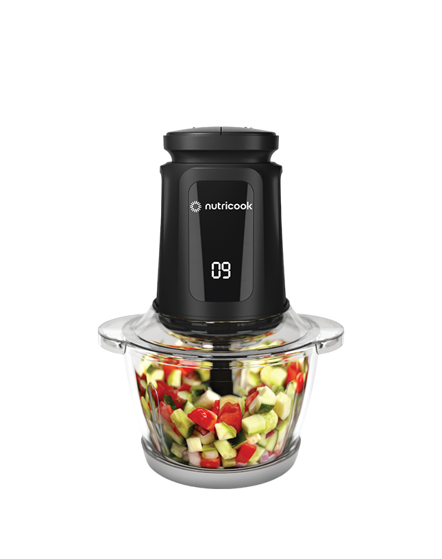 NUTRICOOK CHOPPI XXXL - 3L GLASS + SS BOWL