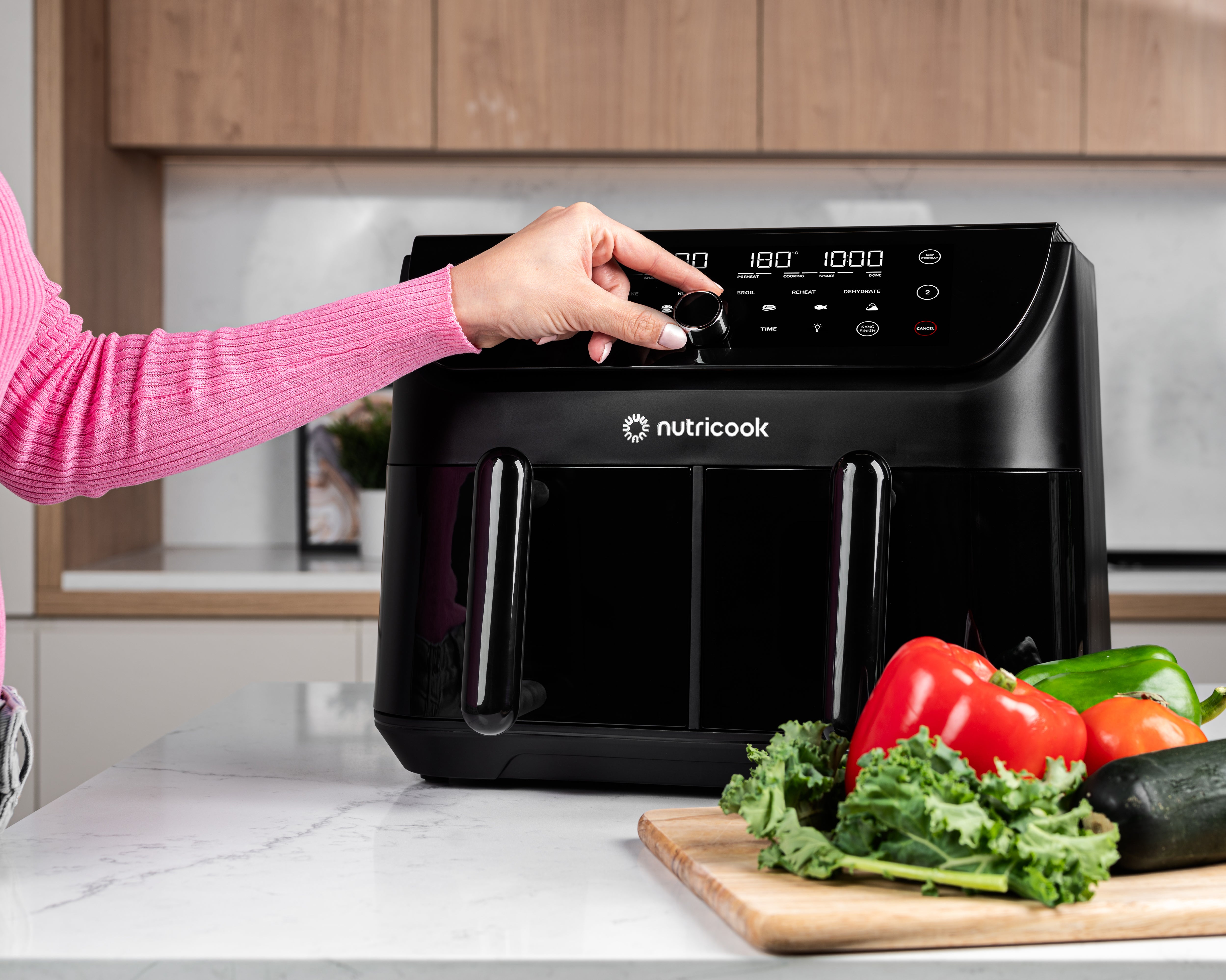 NUTRICOOK AIR FRYER DUO 2 VISION 8.5L