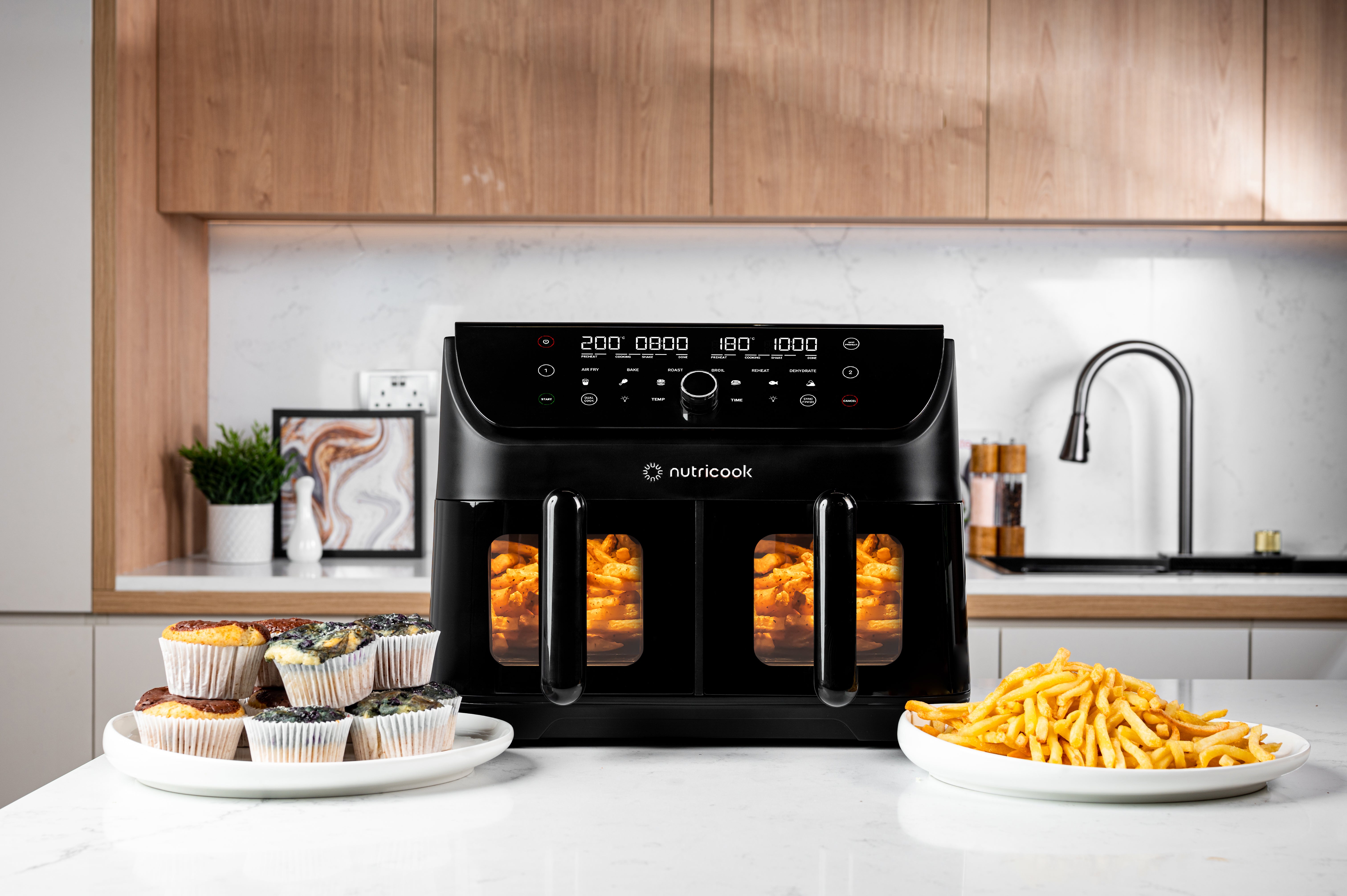 NUTRICOOK AIR FRYER DUO 2 VISION 8.5L