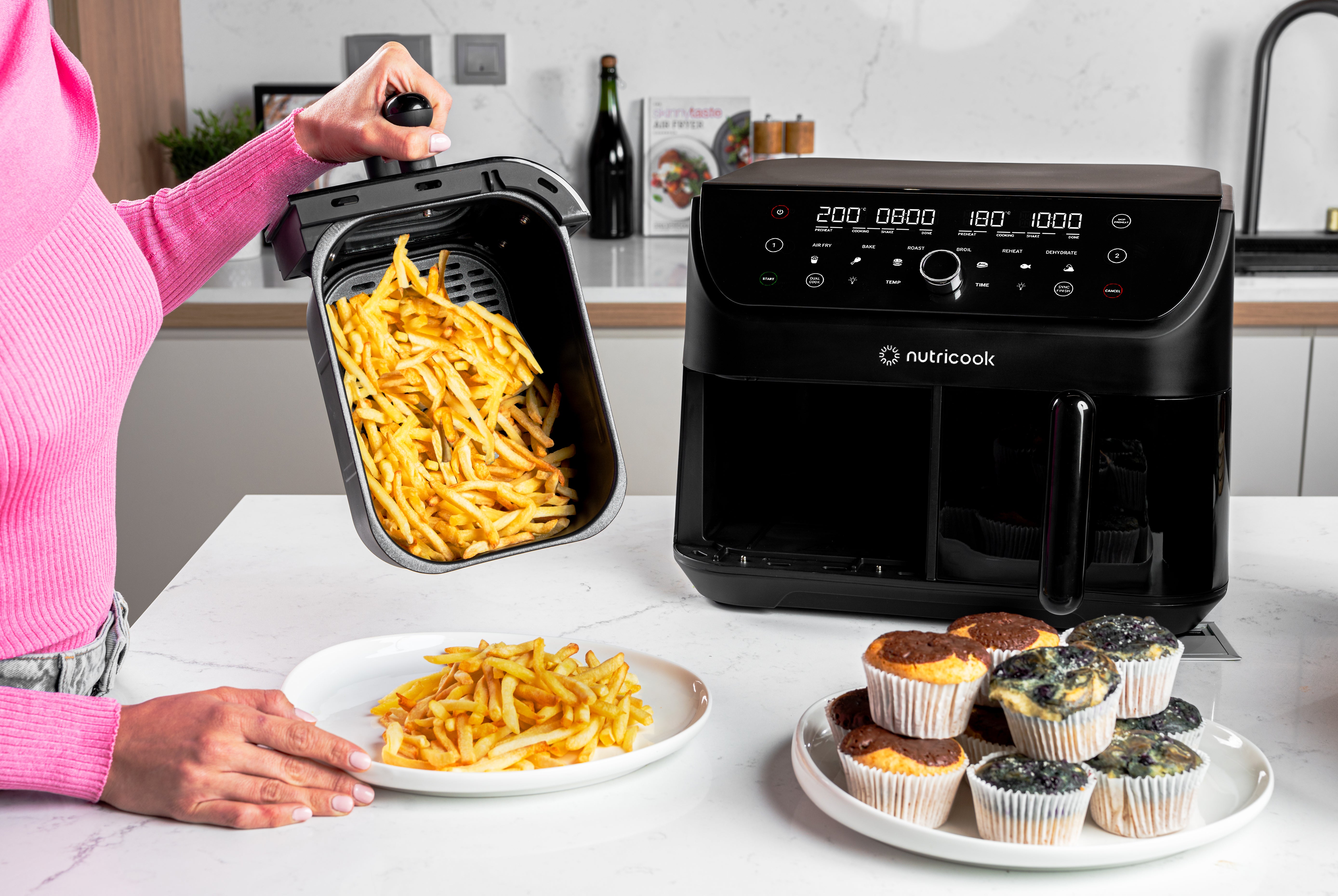 NUTRICOOK AIR FRYER DUO 2 VISION 8.5L
