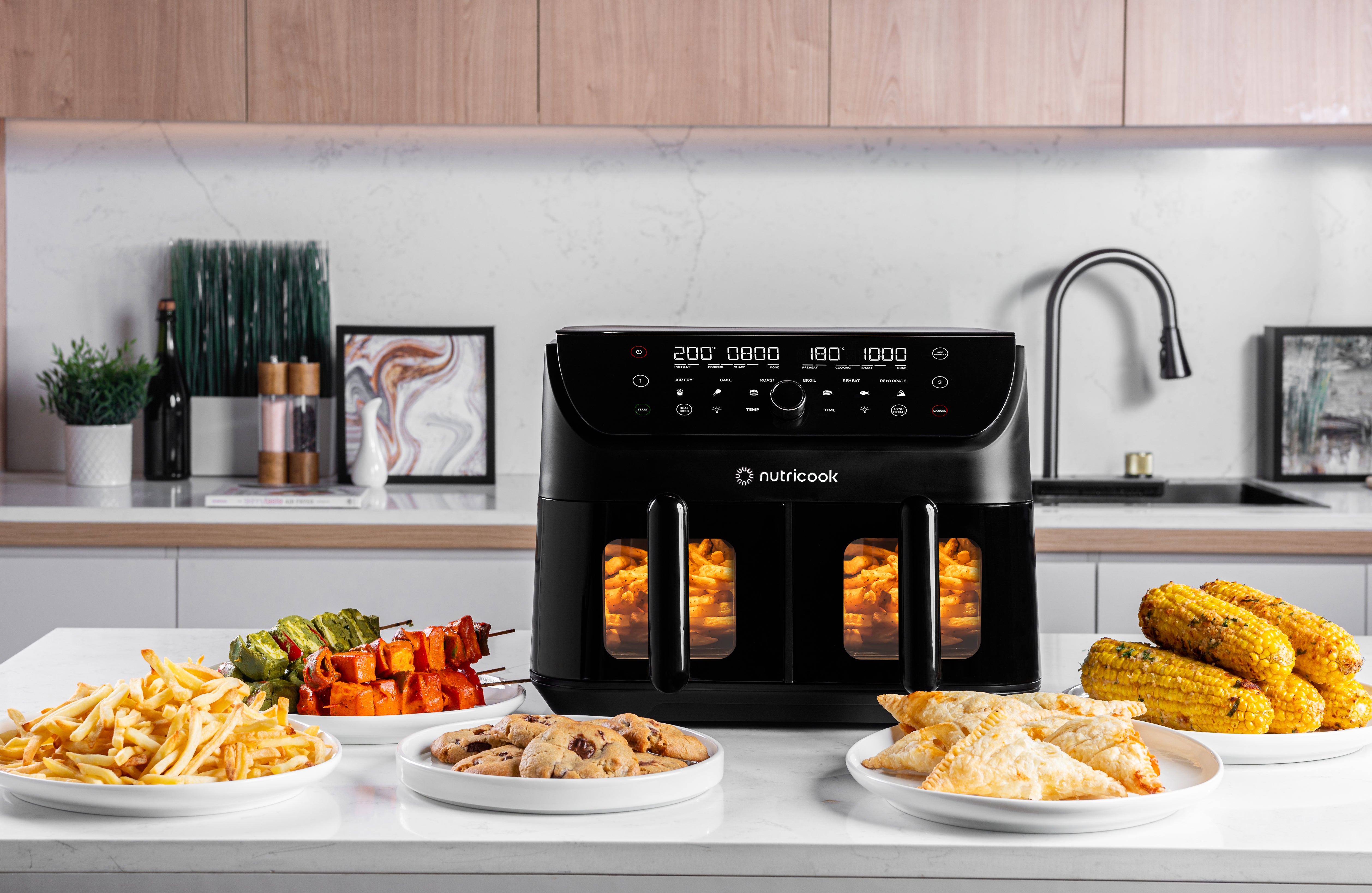 NUTRICOOK AIR FRYER DUO 2 VISION 8.5L