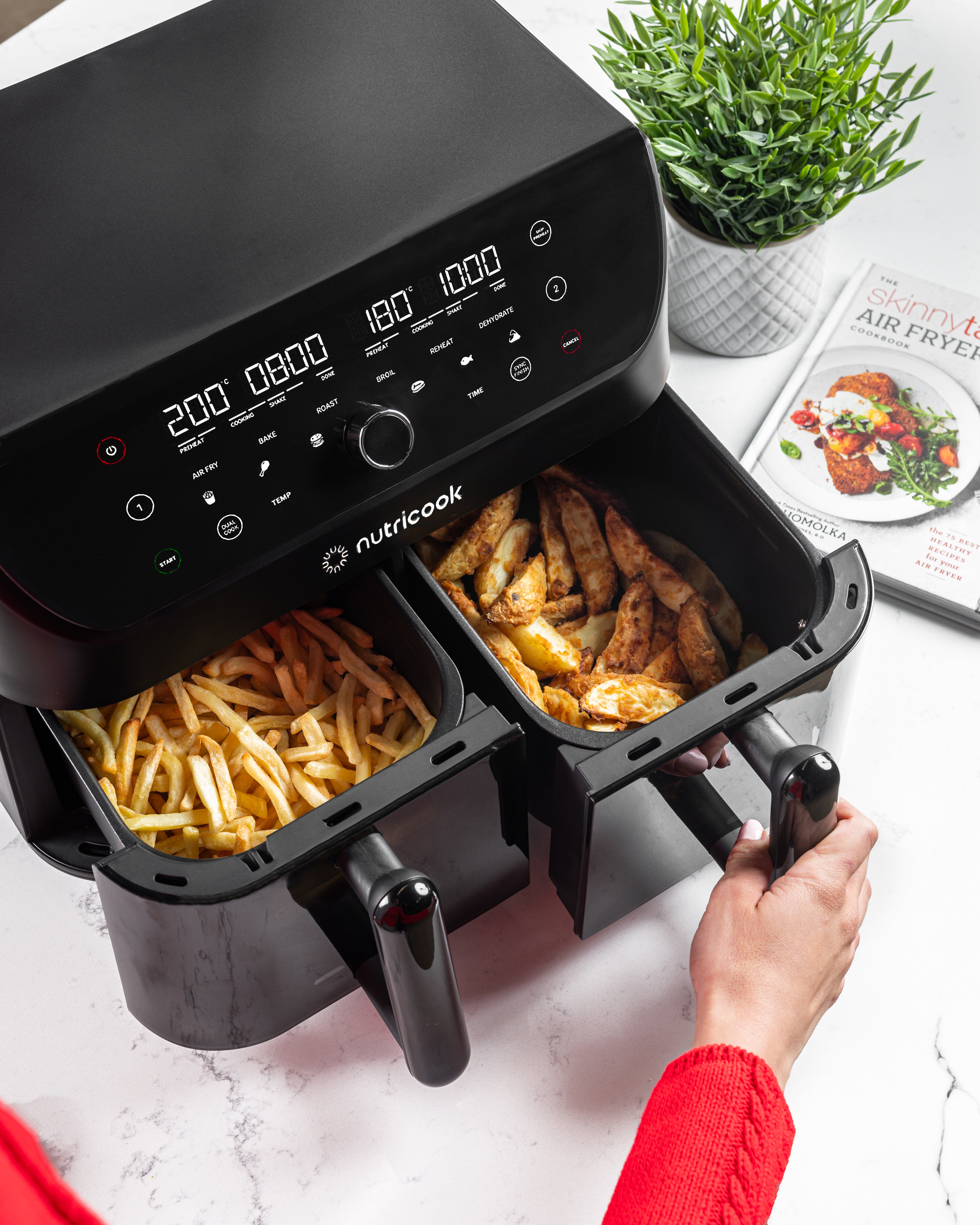 NUTRICOOK AIR FRYER DUO 2 VISION 8.5L