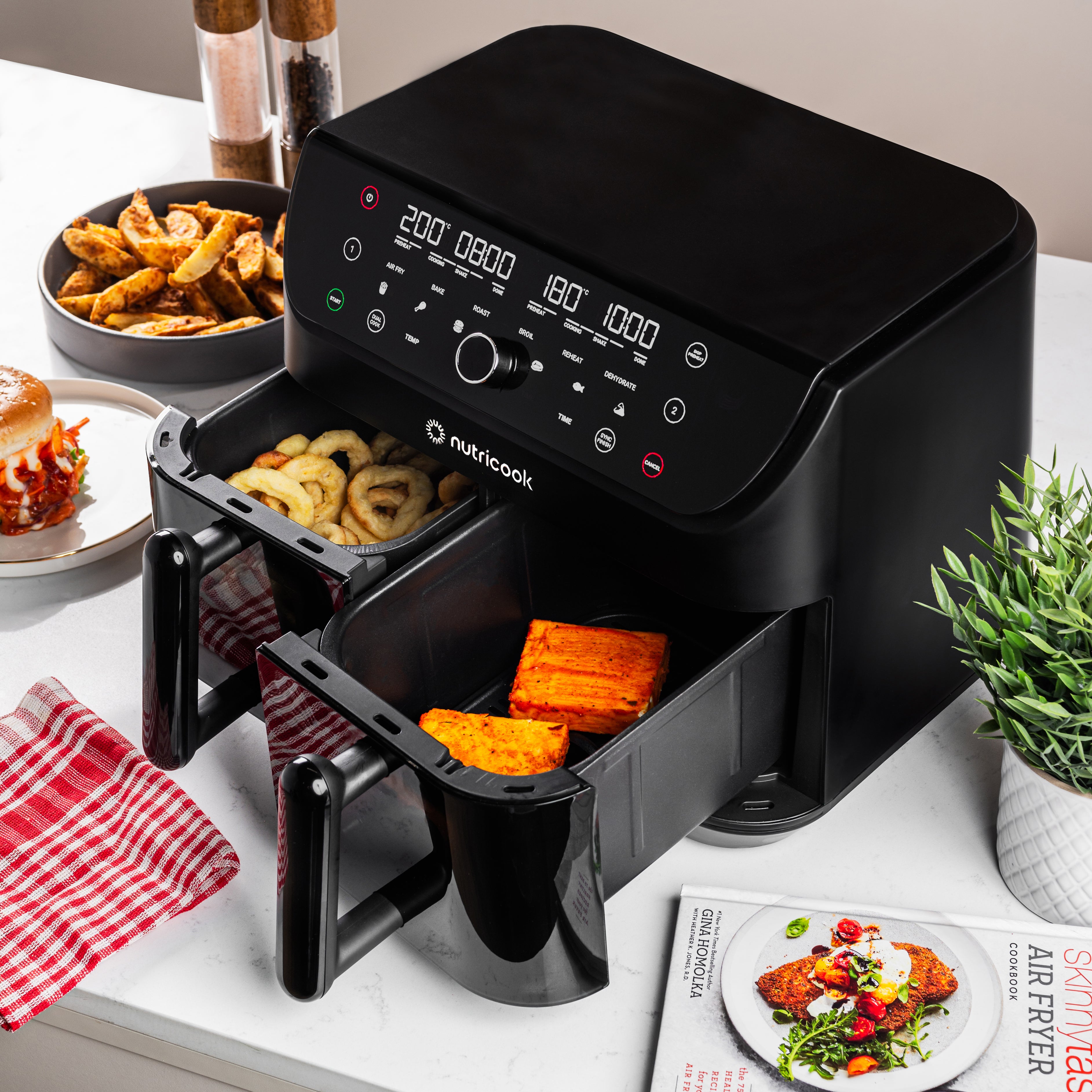 NUTRICOOK AIR FRYER DUO 2 VISION 8.5L