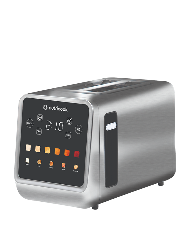 NUTRICOOK TOASTI DIGITAL TOASTER  2-SLICE