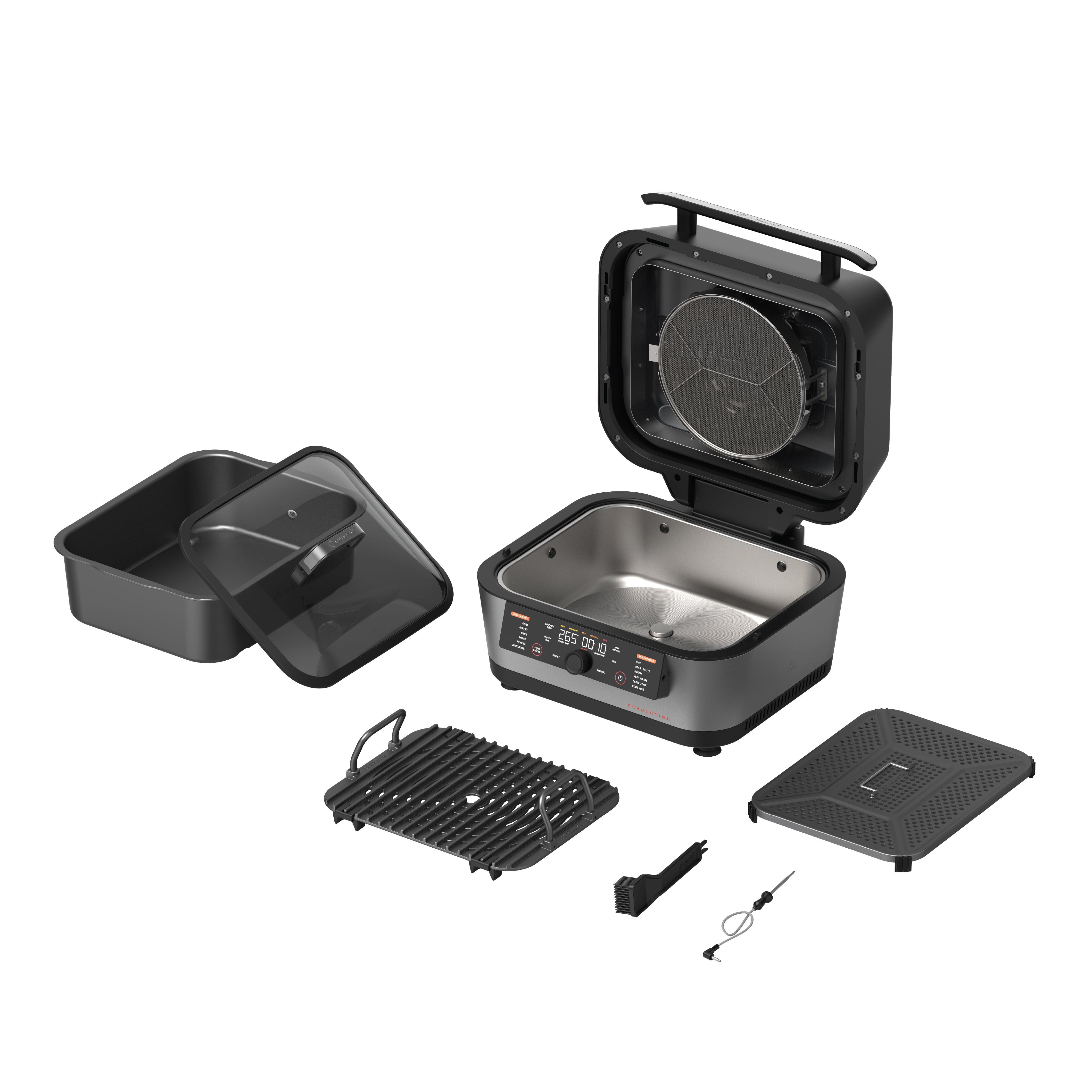 NUTRICOOK REVOLUTION 3 in 1 AIR FRYER GRILL