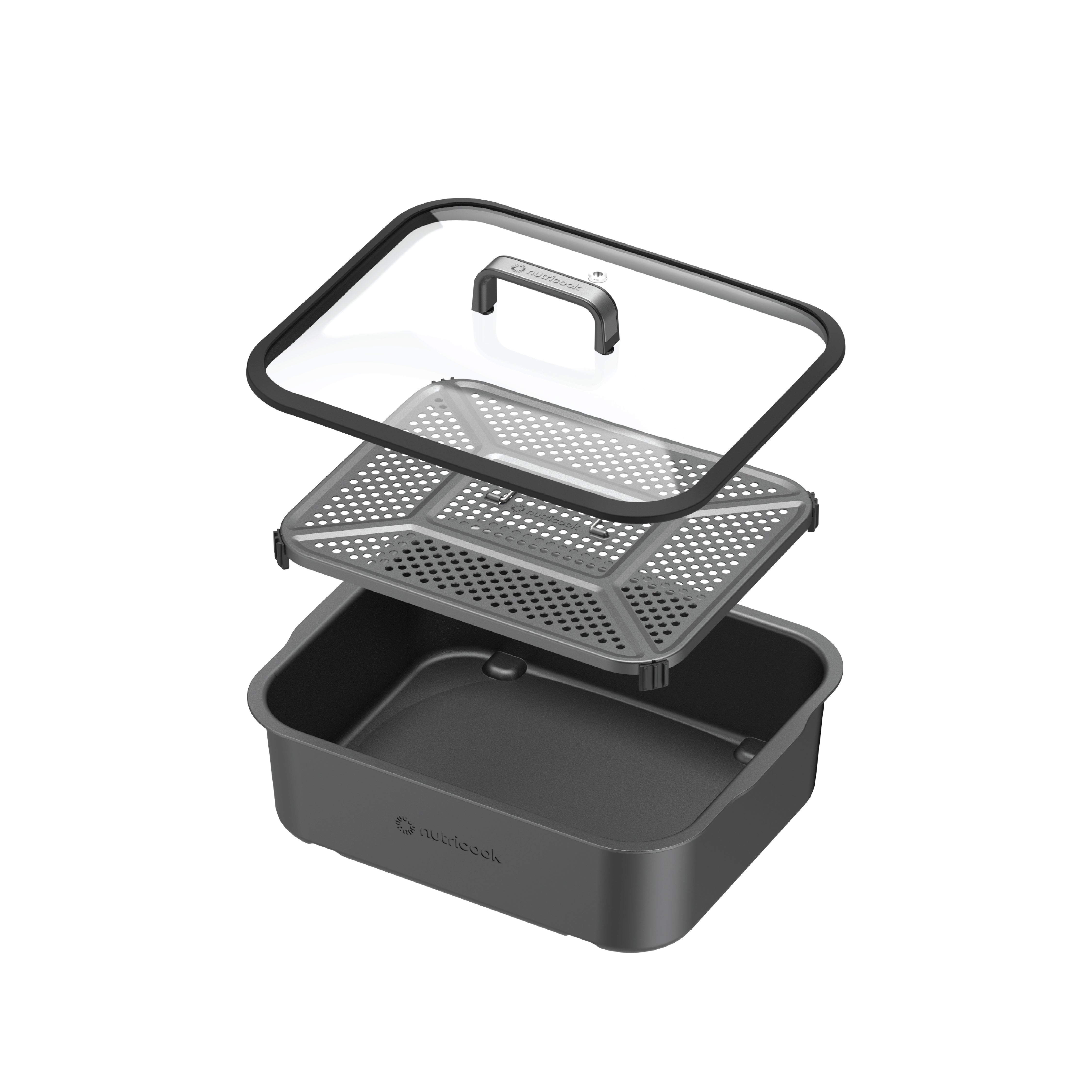 NUTRICOOK REVOLUTION 3 in 1 AIR FRYER GRILL
