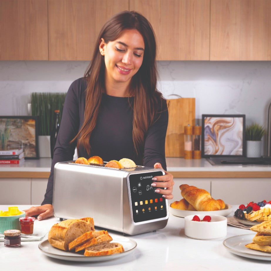 NUTRICOOK TOASTI DIGITAL TOASTER  4-SLICE