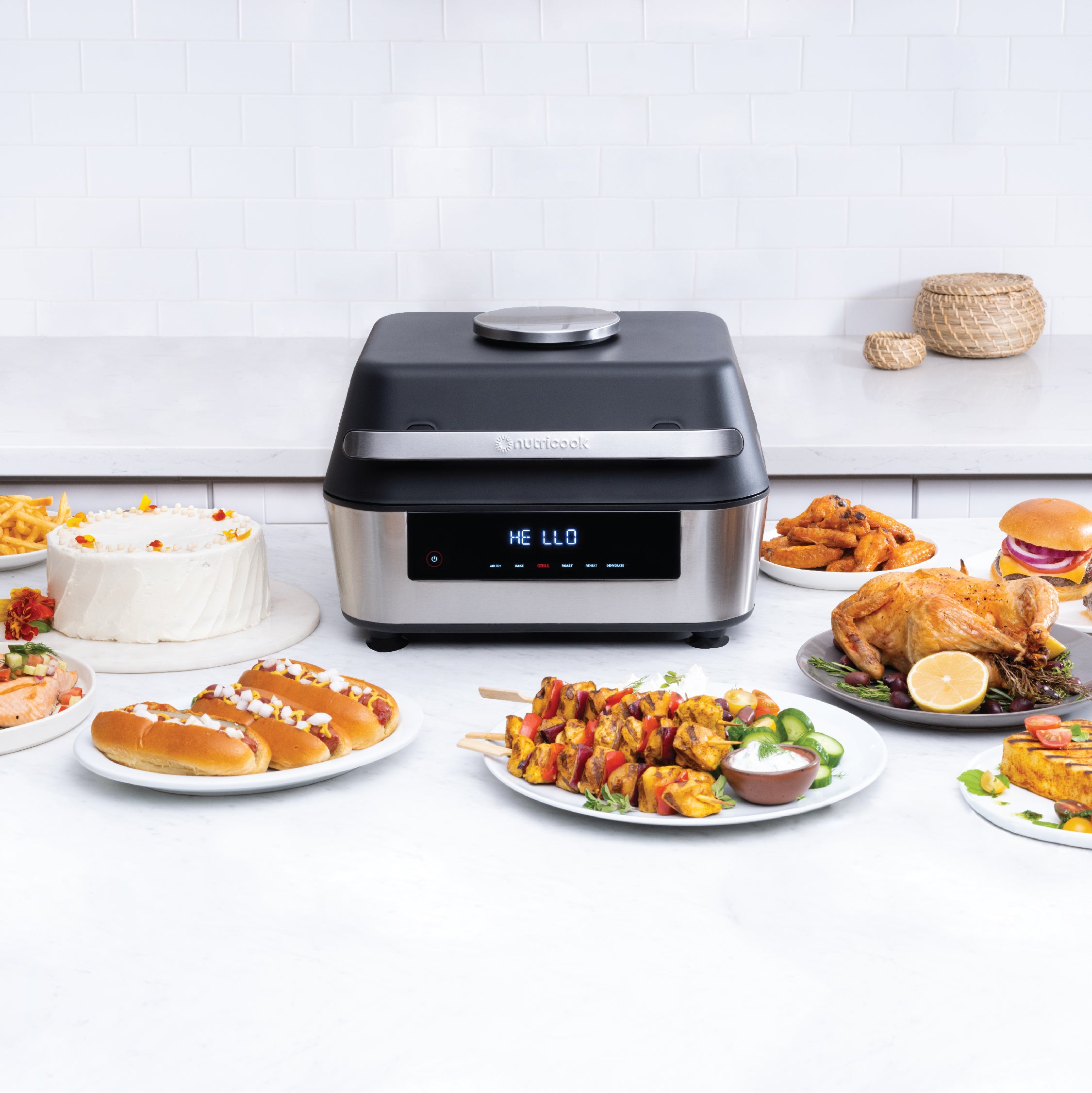 NUTRICOOK AIR FRYER GRILL XL