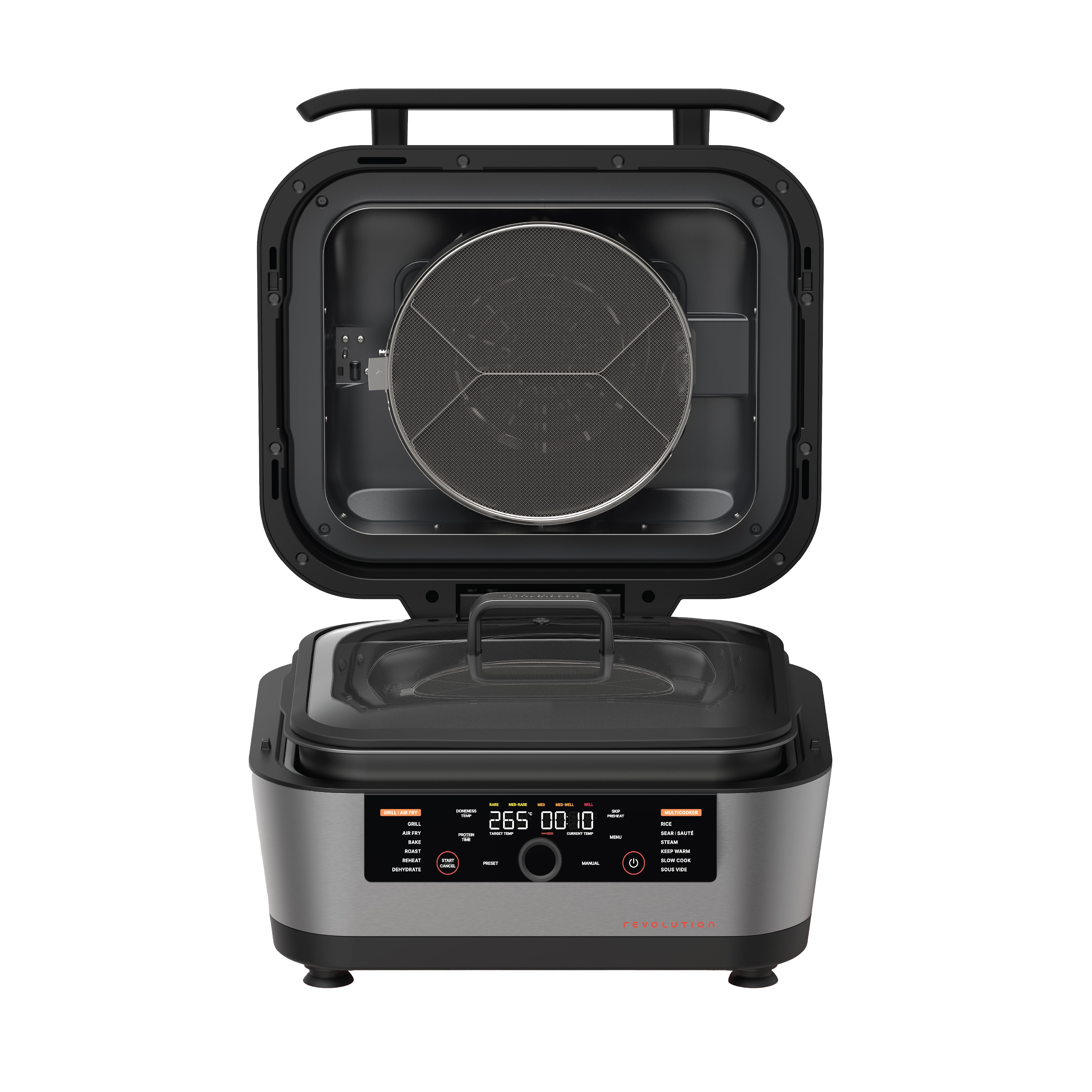 NUTRICOOK REVOLUTION 3 in 1 AIR FRYER GRILL